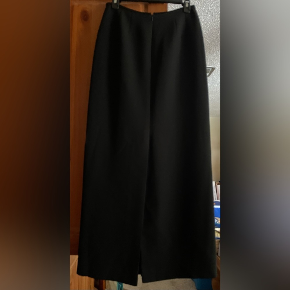 Kasper 8p black pencil skirt